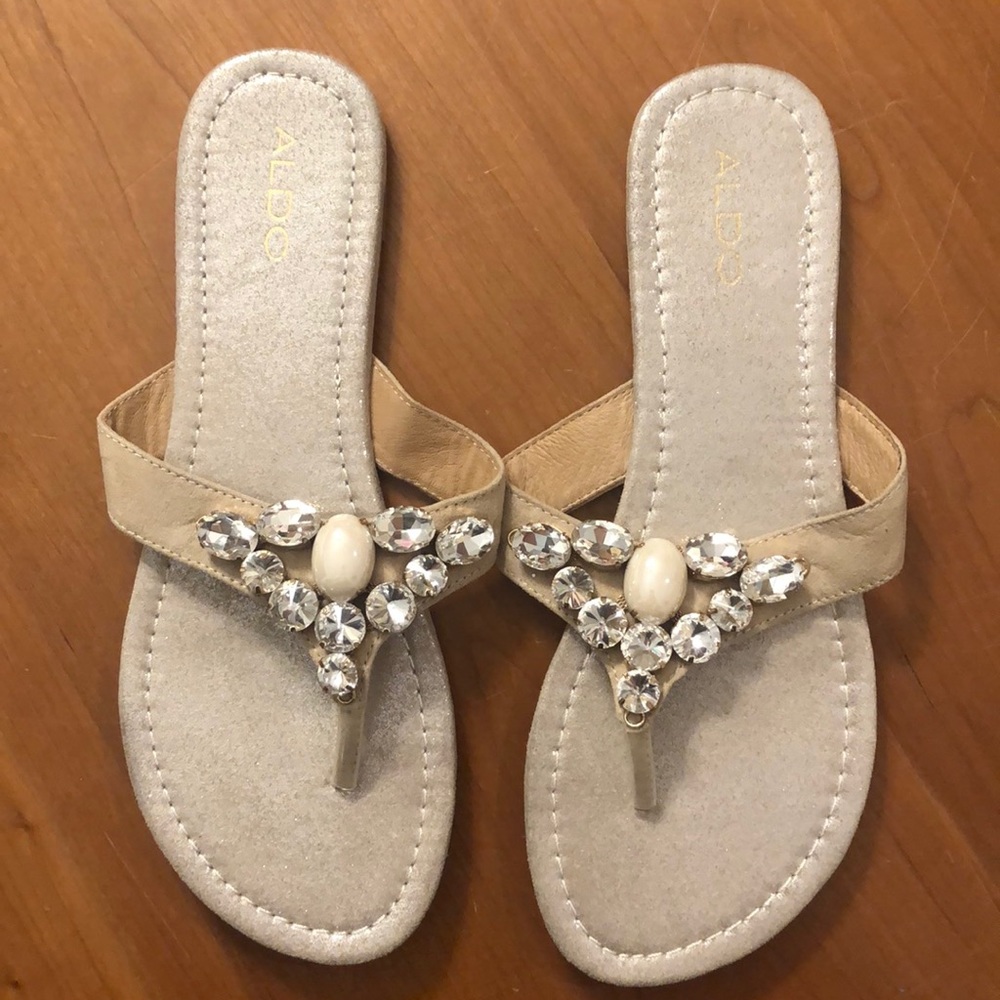 Aldo Jeweled Sandal
